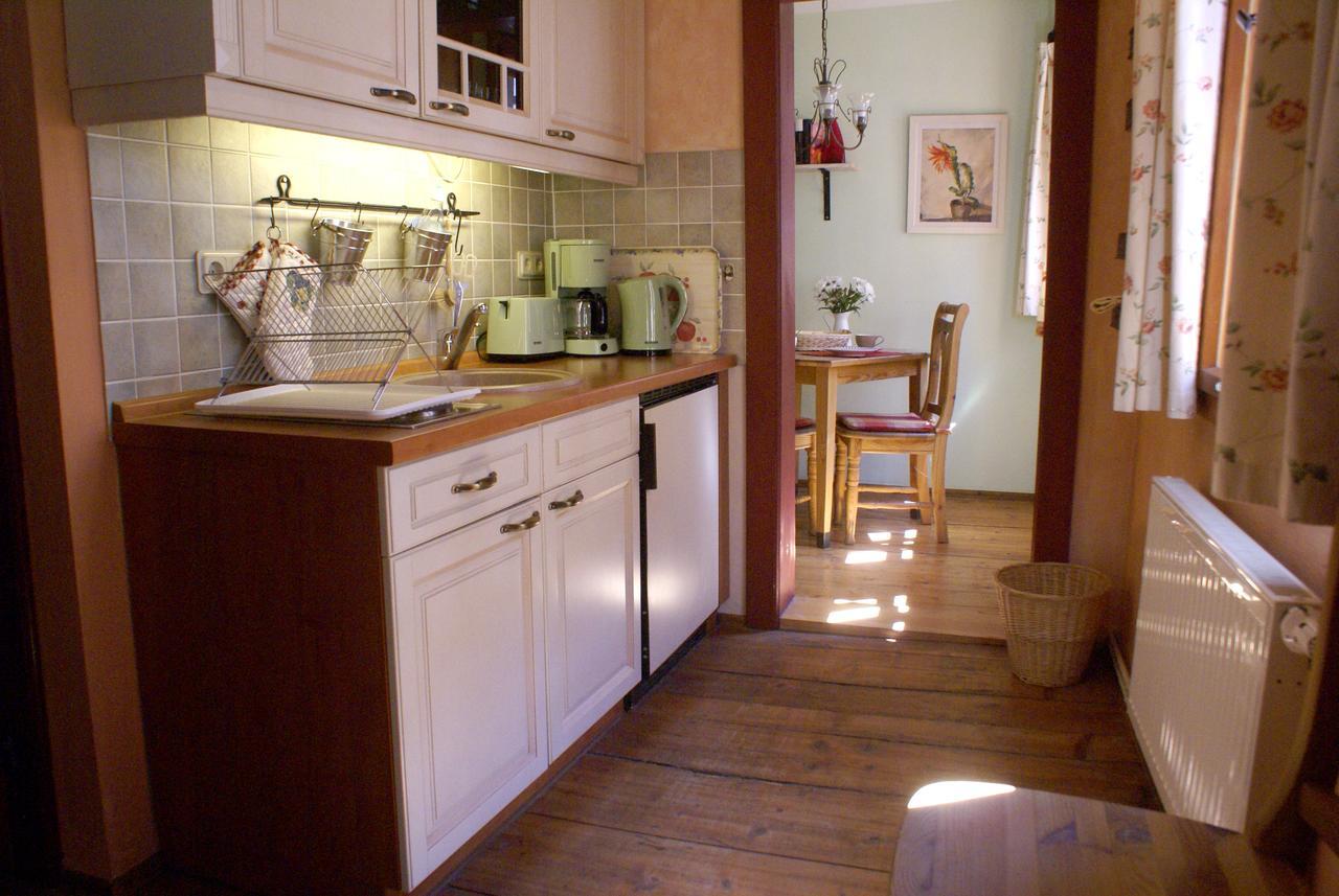Ferienwohnung Im Schuhhof 크베들린부르크 외부 사진