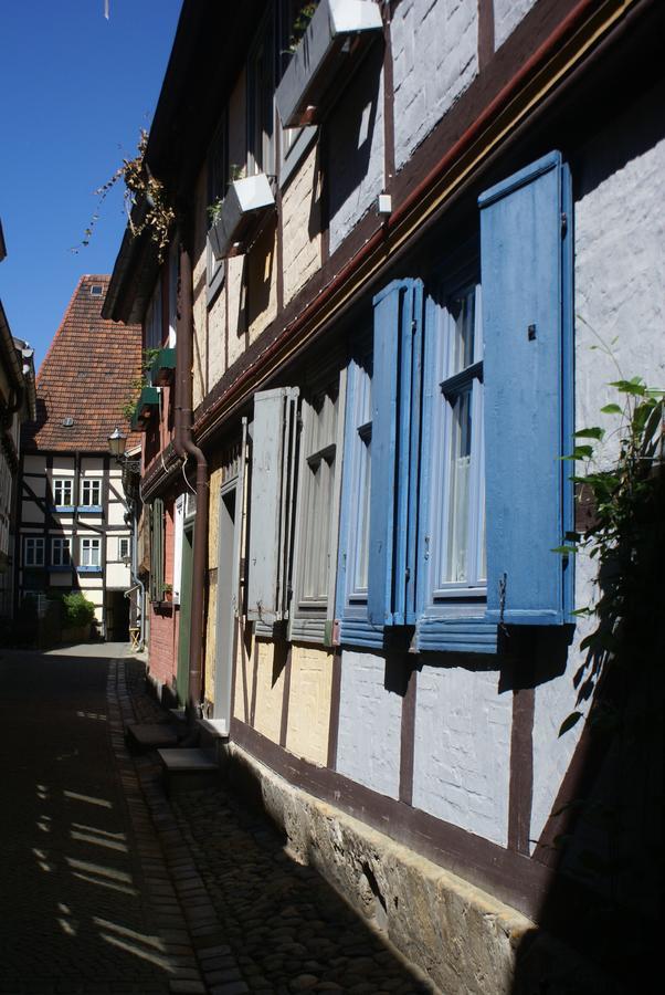 Ferienwohnung Im Schuhhof 크베들린부르크 외부 사진