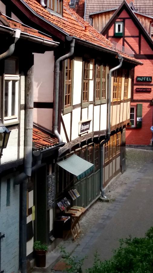 Ferienwohnung Im Schuhhof 크베들린부르크 외부 사진